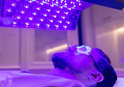LED therapy treatment
